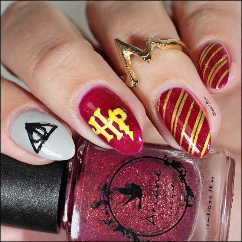 Harry Potter - My polished nails